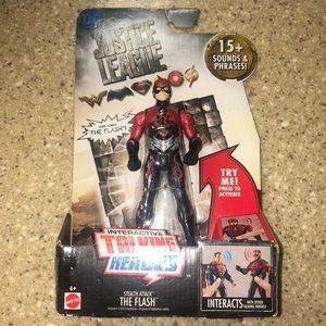 Flash, Justice league,‎ talking heroes